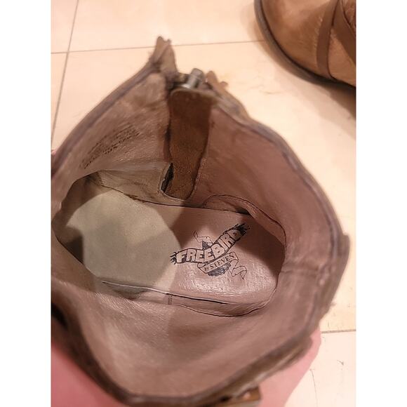 Brown Leather Ankle Boots - Picture 9 of 14